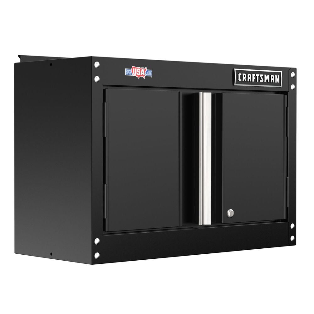 CRAFTSMAN S2000 Series 18 Inch Tall Wall Cabinet, Black, large image number 2