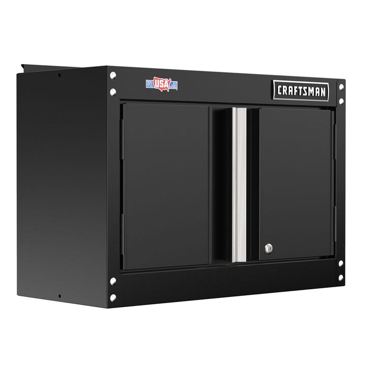 CRAFTSMAN S2000 Series 18 Inch Tall Wall Cabinet, Black, large image number 1