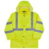 Ergodyne GloWear 8366 Lightweight Hi Vis Rain Jacket, small image number 4