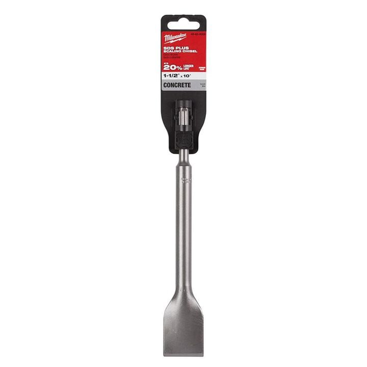 Milwaukee SDS-Plus 1-1/2 in. x 10 in. Scale Chisel, large image number 12