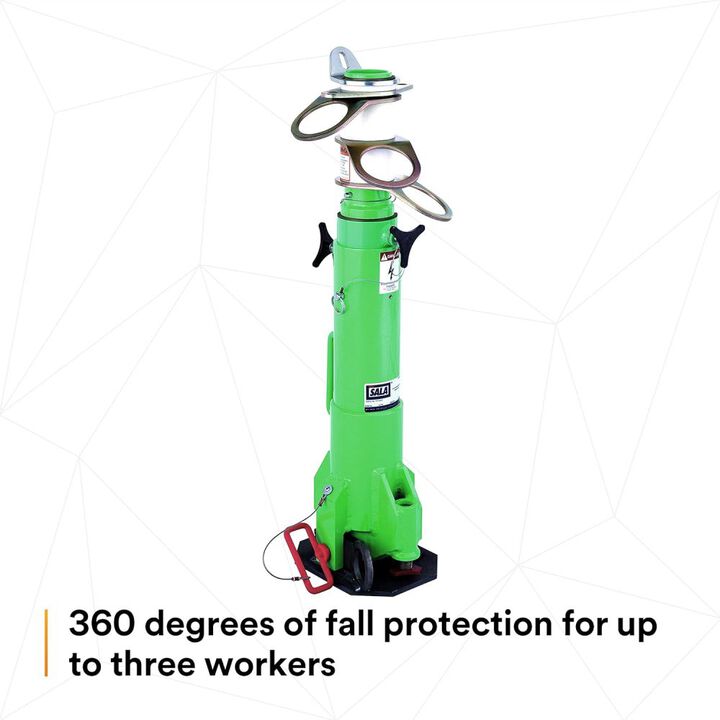 DBI Sala 32-3/4 - 55-1/4 In. Confined Space Portable Fall Arrest Post, large image number 1