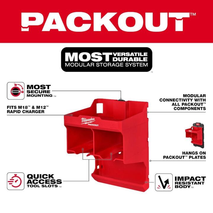 Milwaukee PACKOUT Tool Station, large image number 1