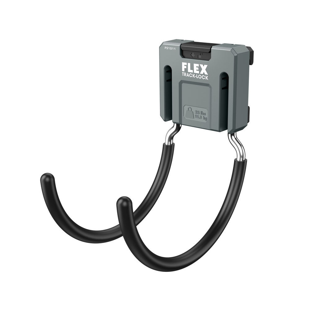 FLEX TRACK LOCK Large Folding Dual C-Hook 2 Pieces, large image number 2
