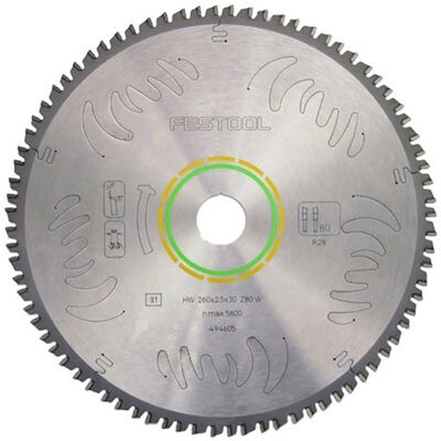 Saw Blade Fine Tooth 80