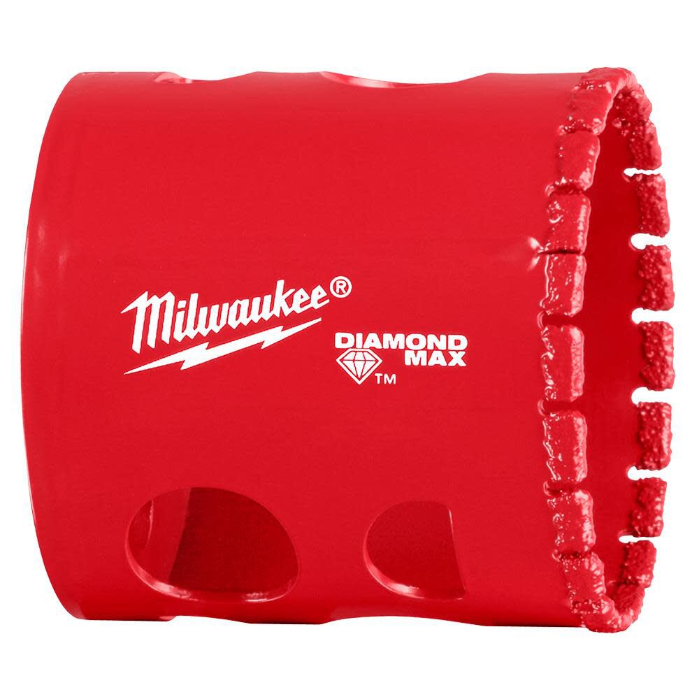 Milwaukee 1-3/4 Inch Diamond Max Hole Saw, large image number 1