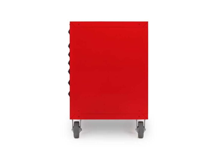 Tekton 7-Drawer Tool Cabinet, Stainless Steel Top, Red (60 x 27 x 41-1/2 Inch), large image number 4
