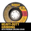 DEWALT 4 1/2-Inch x 1/8-Inch Pipeline Grinding Wheel, small image number 4