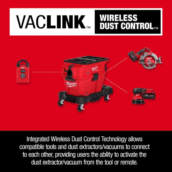 Milwaukee VACLINK Wireless Dust Control Remote, large image number 2