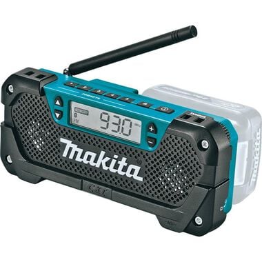 Makita 12 Volt CXT Lithium-Ion Cordless Compact Job Site Radio (Bare Tool), large image number 8