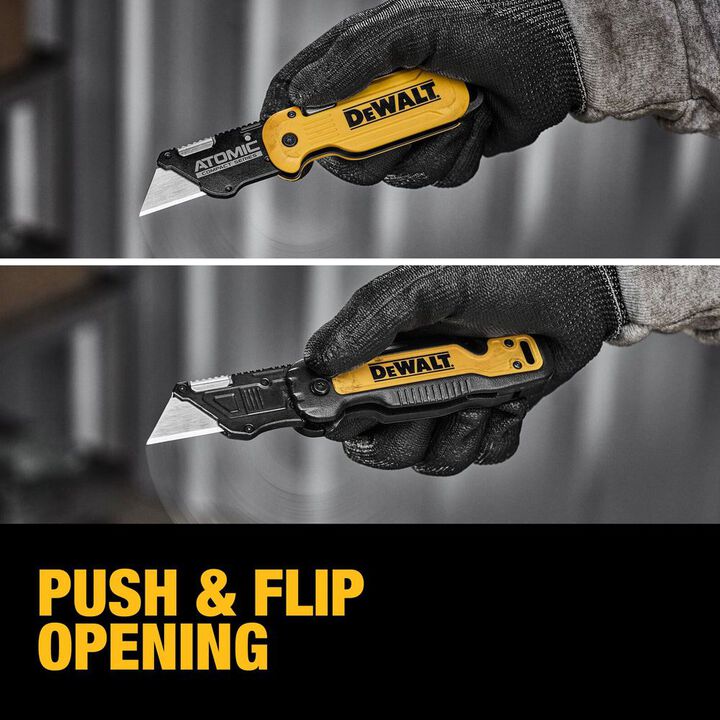 DEWALT Push and Flip Folding Utility Knife Set, large image number 2
