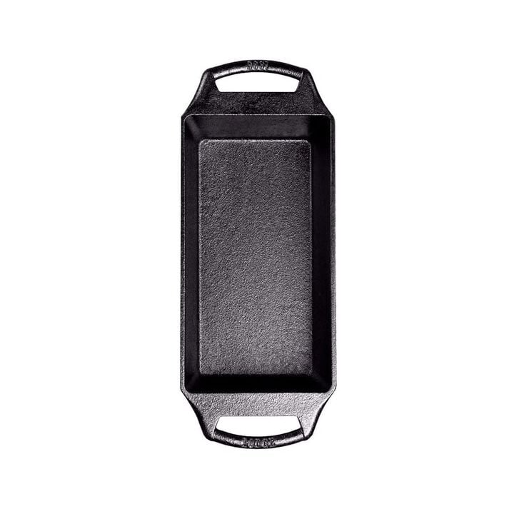 Lodge Cast Iron 8.5 x 4.5 Inch Black Seasoned Cast Iron Standard Loaf Pan, large image number 1