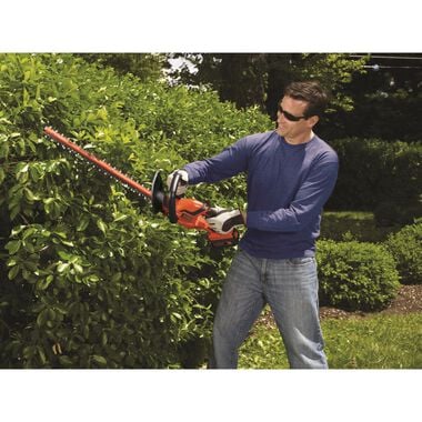 Black and Decker 40V MAX Lithium 24 in. Hedge Trimmer (Bare Tool), large image number 8