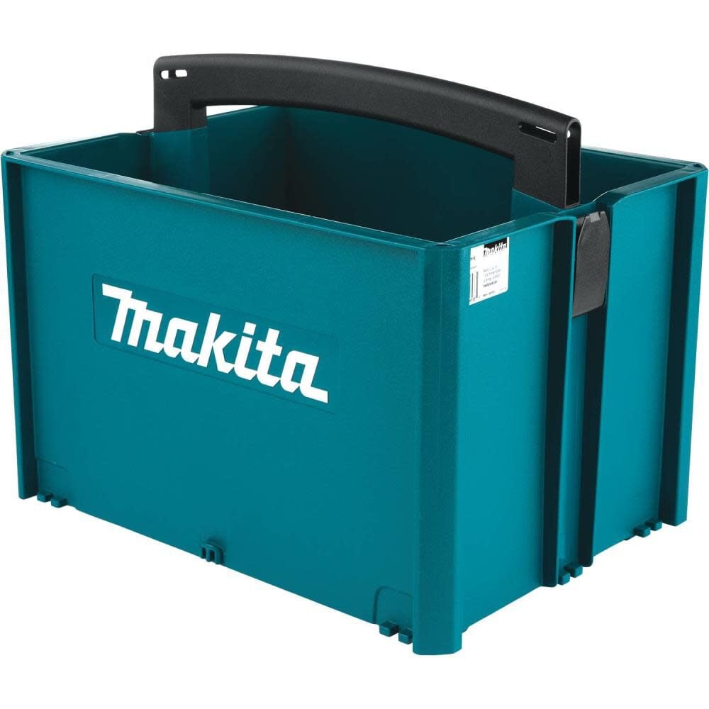 Makita MAKPAC Interlocking Tool Box Large 10in x 15 1/2in x 11 1/2in – P-83842