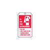 Accuform 5-3/4 x 3-1/4 Inch Fire Extinguisher Safety Tag, small image number 2
