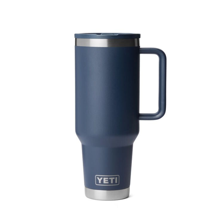 YETI Rambler 40 Oz Travel Straw Mug, Navy