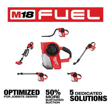 Milwaukee M18 FUEL Compact Vacuum Reconditioned (Bare Tool), large image number 3