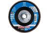 Pferd Flap Disc, 4-1/2 Inch x 5/8-11, Z SG POWER STEELOX, 60 Grit, T29, Conical, Zirconia, small image number 2