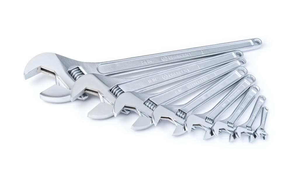 Crescent Adjustable Wrench 8 In. Chrome AC28VS - Acme Tools