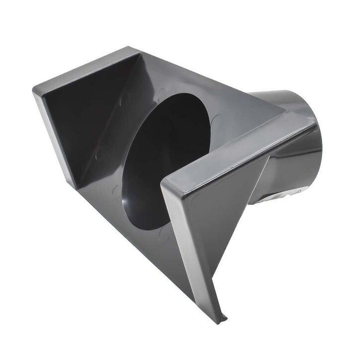 Big Horn 2-1/2 Inch Triangle Connector Dust Port, large image number 1
