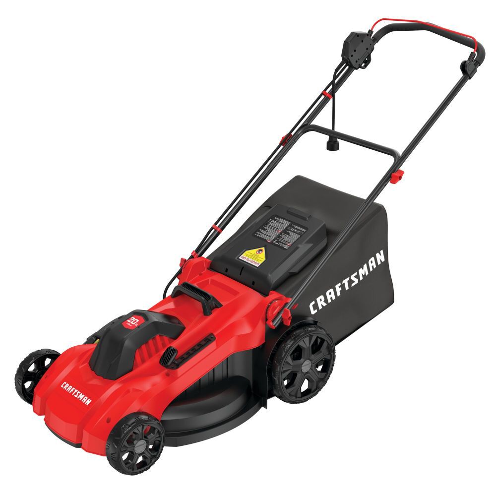 CRAFTSMAN 13 Amp 20 Inch 3 in 1 Corded Lawn Mower CMEMW213 Acme Tools