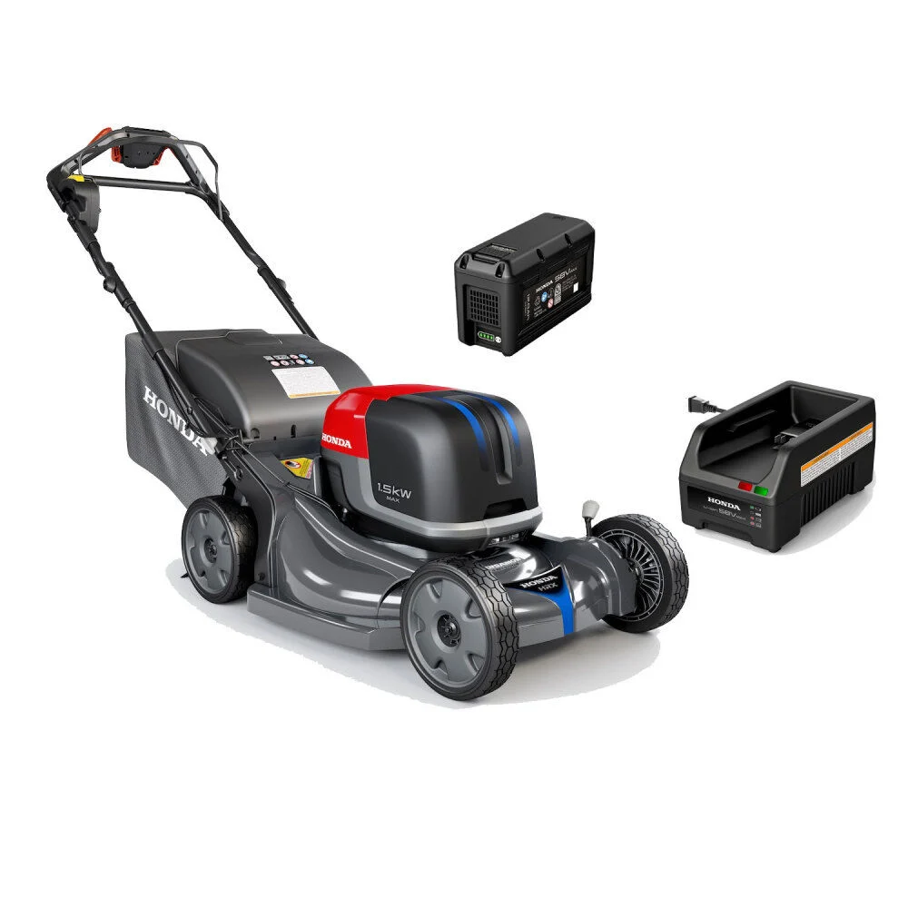 Honda HRX-BE 21 Inch Dual Bay 12 Ah Battery Powered eSelect Variable Speed Self Propelled Lawn Mower Kit, large image number 1