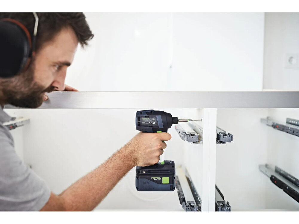 Festool TID 18 18V Impact Driver Kit with 4 Ah Batteries, large image number 8