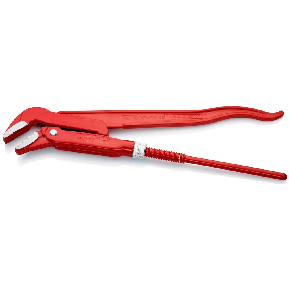 Knipex Pipe Wrench 45 Degree Angled 430 mm Swedish Pattern, large image number 3