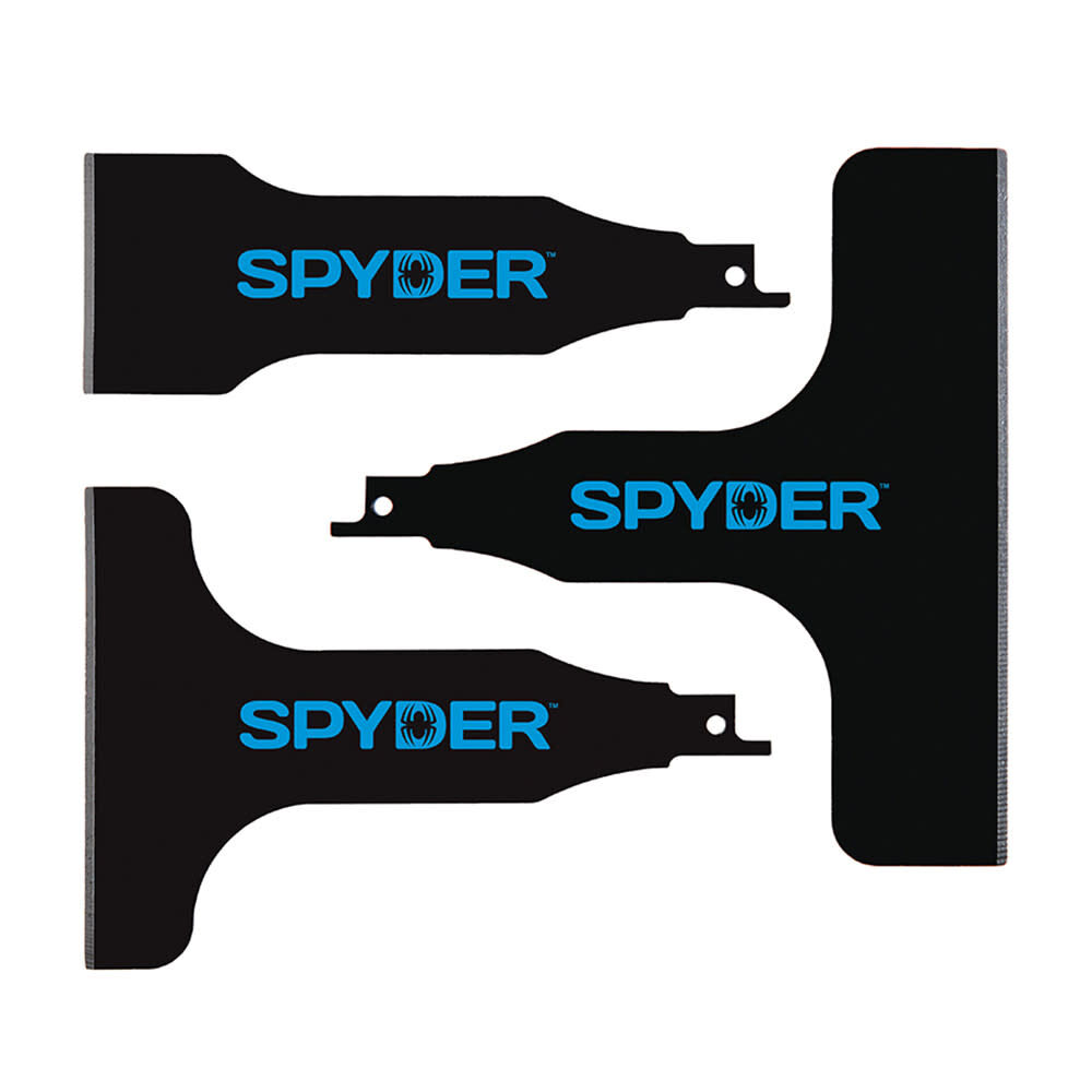 Spyder 3 Pieces Scraper Blade Attachment for Recip Saws, 2, 4 & 6 Inch Blades, large image number 1