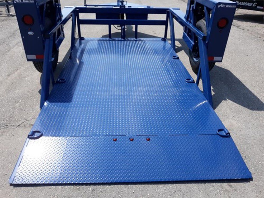 Air-Tow Trailers 12 Ft. Drop Deck Flatbed Trailer 75 Inch Deck Width - 5500# Capacity, large image number 15