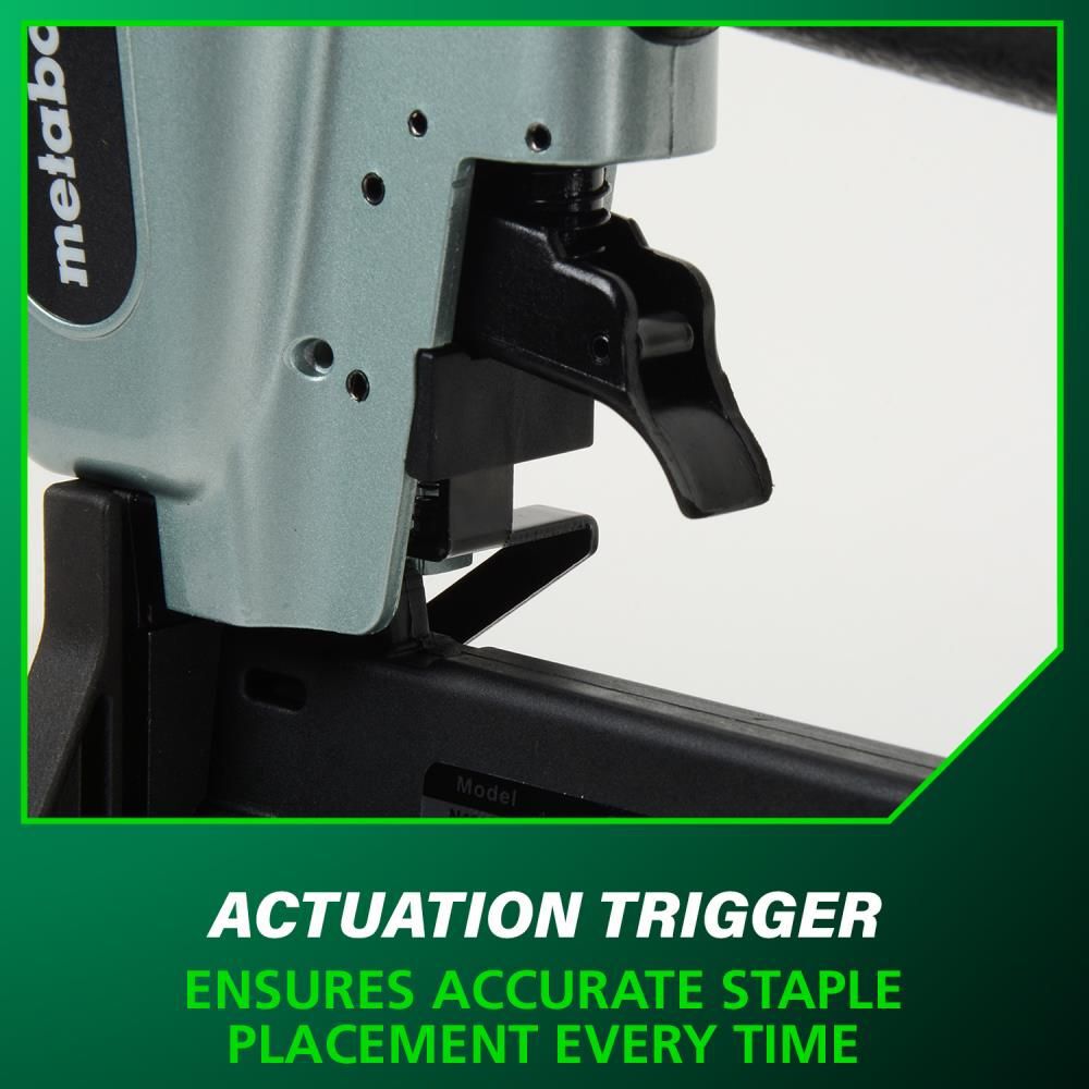 Metabo HPT 1-9/16 18-Gauge 1/4in Crown Flooring Stapler | N4004AB, large image number 8