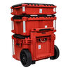 Milwaukee PACKOUT Tool Box Set with NEW Low Handle Rolling Tool Box, small