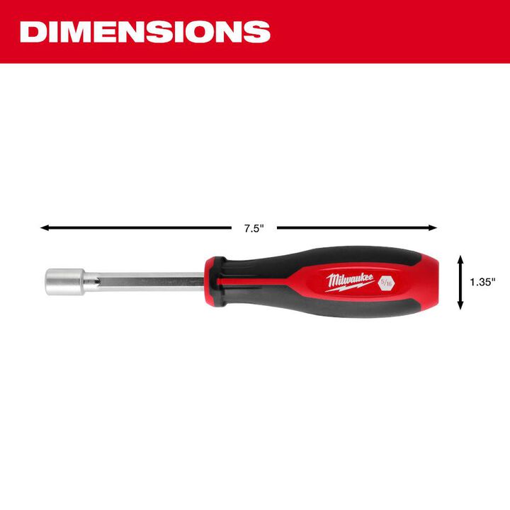 Milwaukee 7/16inch HollowCore Magnetic Nut Driver, large image number 3