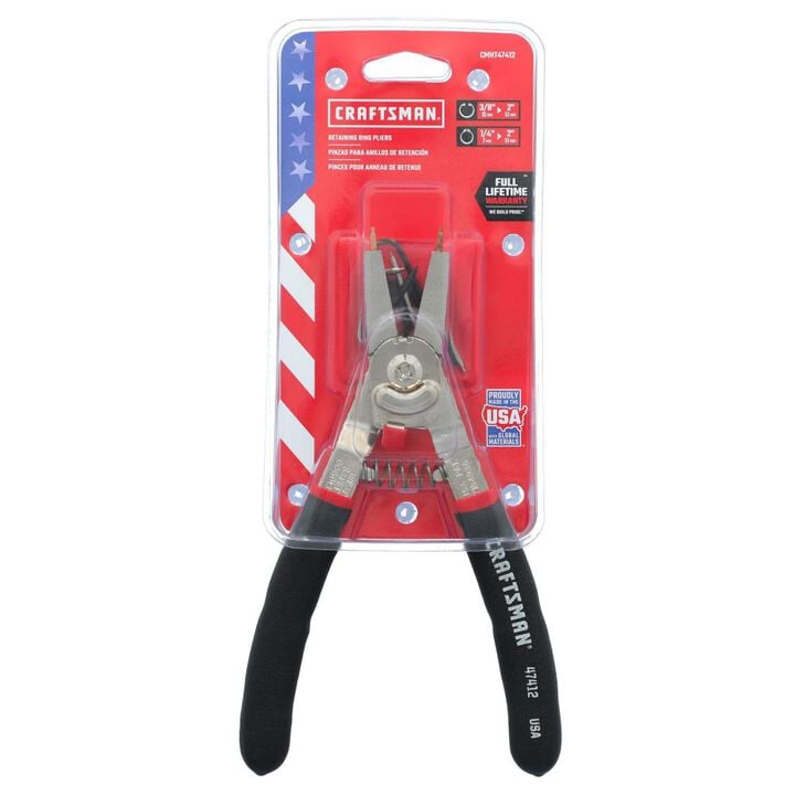 CRAFTSMAN 1-1/2 Inch Snap Ring Pliers, large image number 2