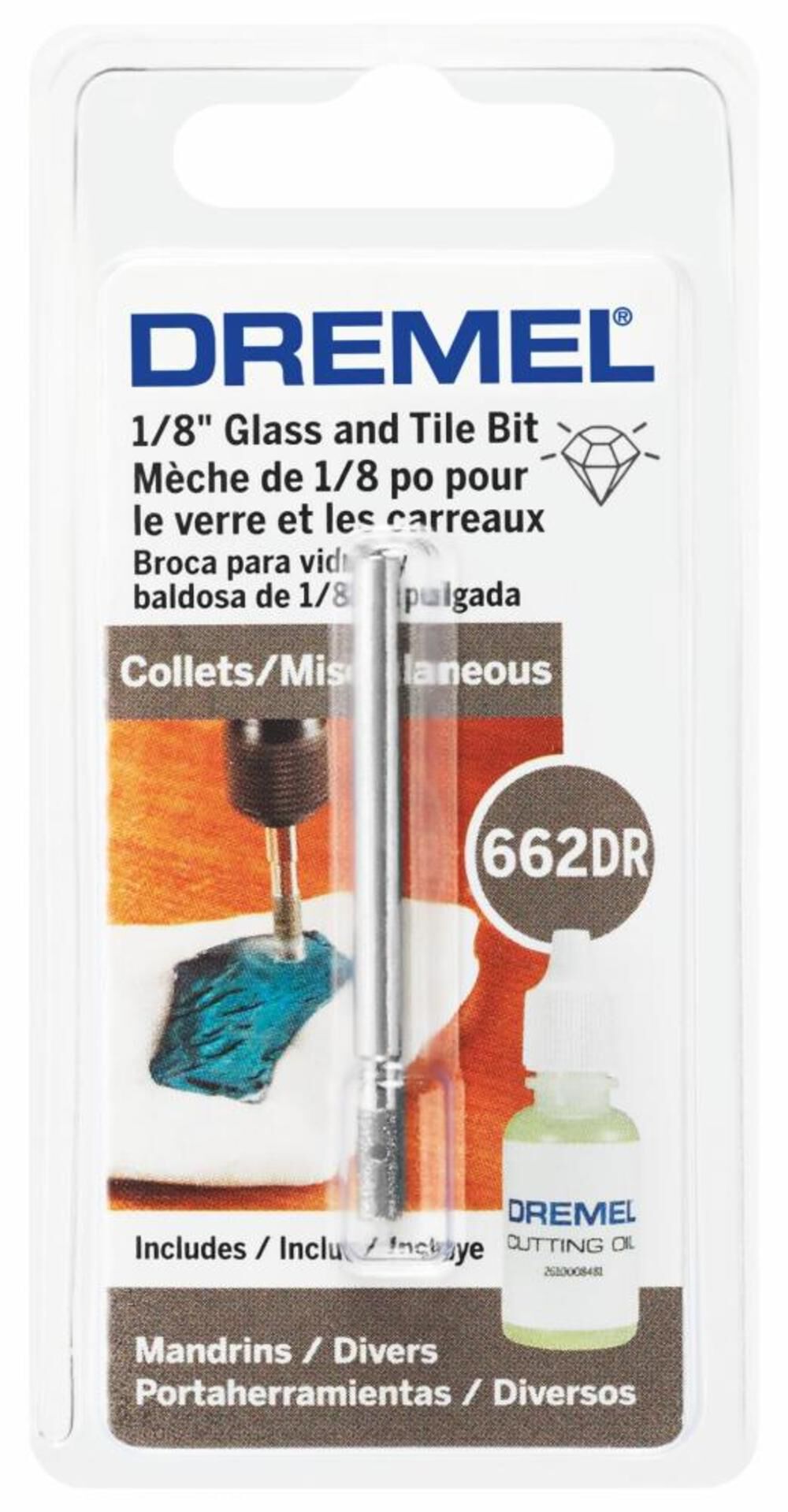 Dremel Glass Drilling Bit 662DR Acme Tools