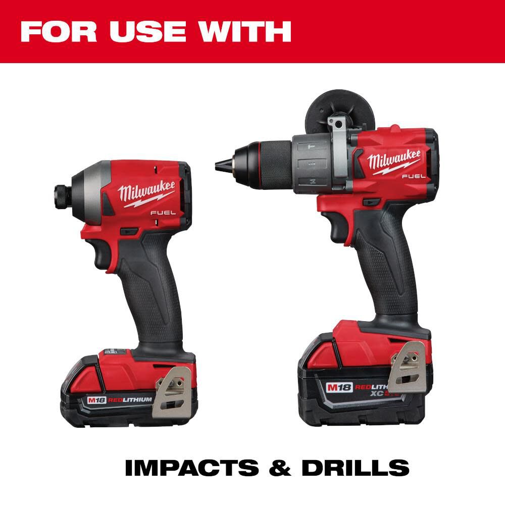 Milwaukee 3 pc SHOCKWAVE Carbide Hammer Drill Bit Kit, large image number 4