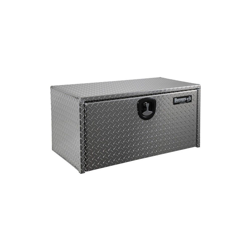 Buyers Products Company 18x18x36 Inch Diamond Tread Aluminum Underbody Truck Box, large image number 1
