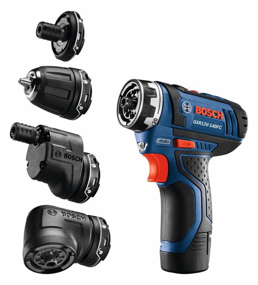 Bosch 12V Max Flexiclick 5-In-1 Drill/Driver System Kit