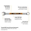 GEARWRENCH 6mm 12 Point Hi-Viz Long Pattern Combination Wrench, small image number 2