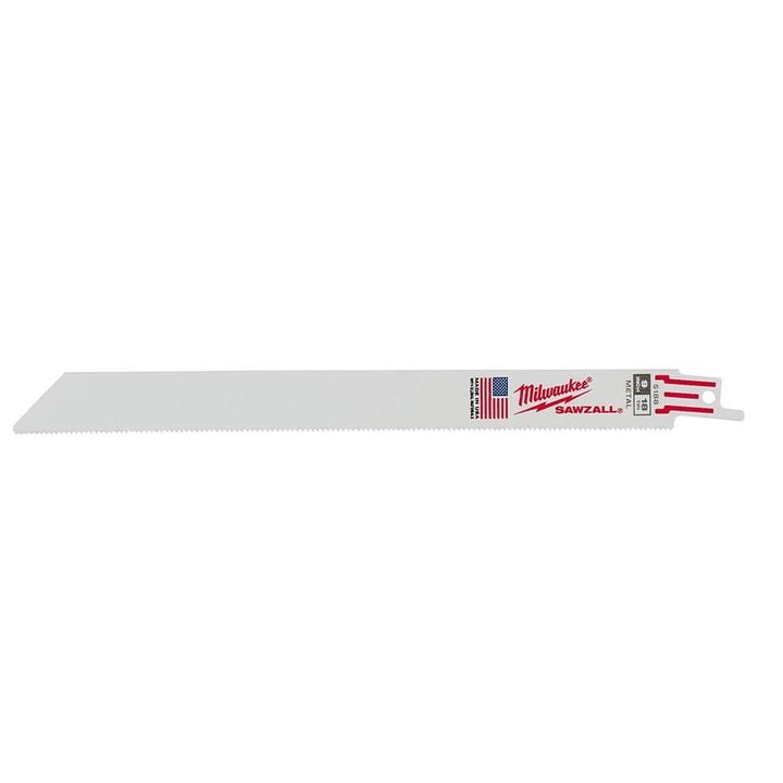 Milwaukee 9 in. 18 TPI Thin Kerf SAWZALL Blades 5PK, large image number 0