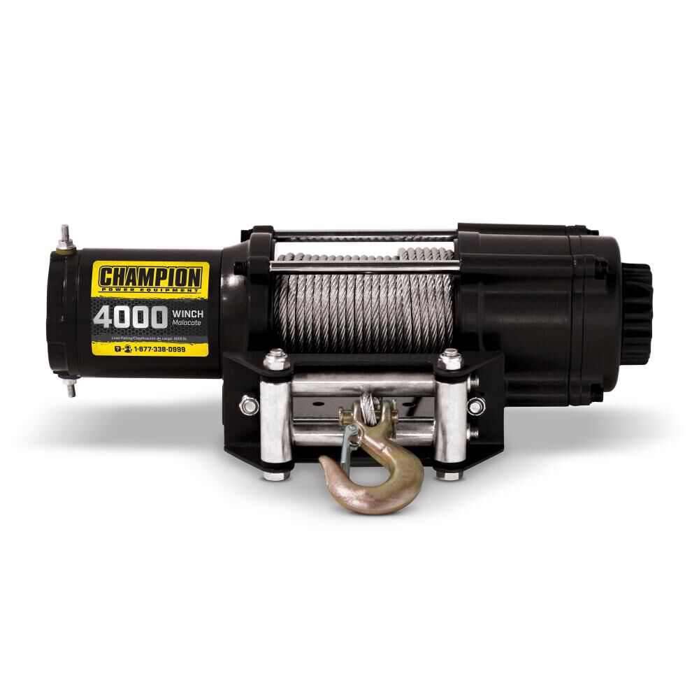Champion Power Equipment 4000-Lb ATV/UTV Winch Kit with Mini-Rocker, large image number 4