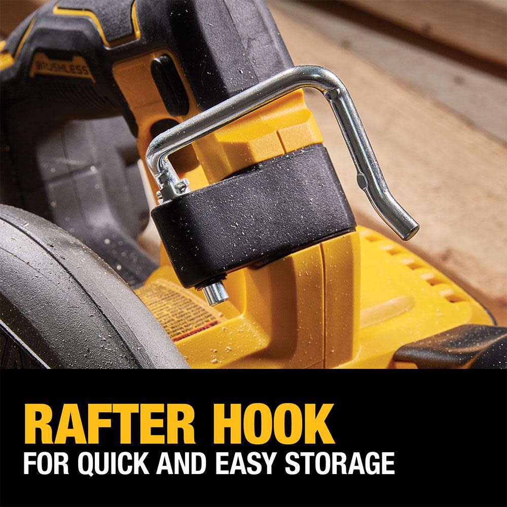 DEWALT Promotional FLEXVOLT Advantage 20V MAX 7-1/4in Cordless Circular Saw - (Bare Tool), large image number 5