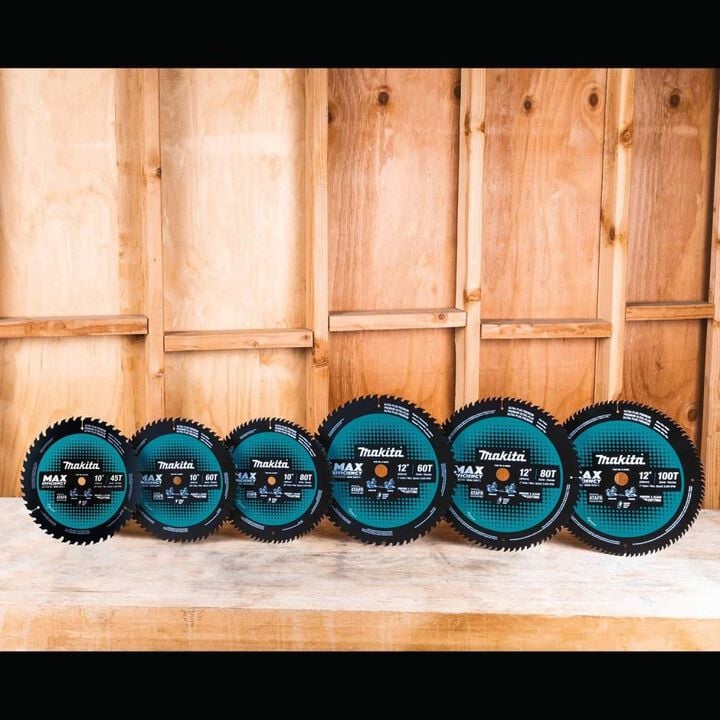 Makita 10in 80T Carbide-Tipped Max Efficiency Miter Saw Blade, large image number 9