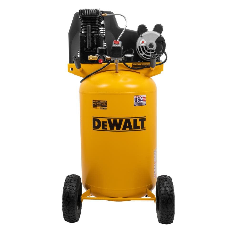 DEWALT 30-Gallon Portable 155-PSI Electric Vertical Air Compressor – DXCMLA1983054