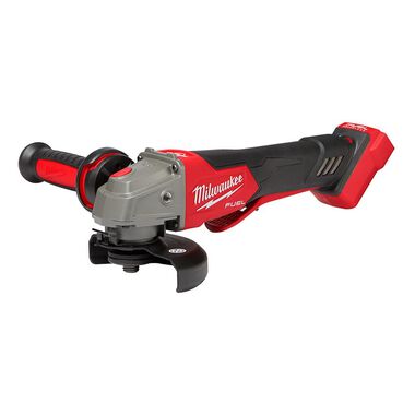 Milwaukee M18 FUEL 4-1/2 Inch / 5 Inch Variable Speed Braking Grinder, Paddle Switch No-Lock-Reconditioned (Bare Tool)