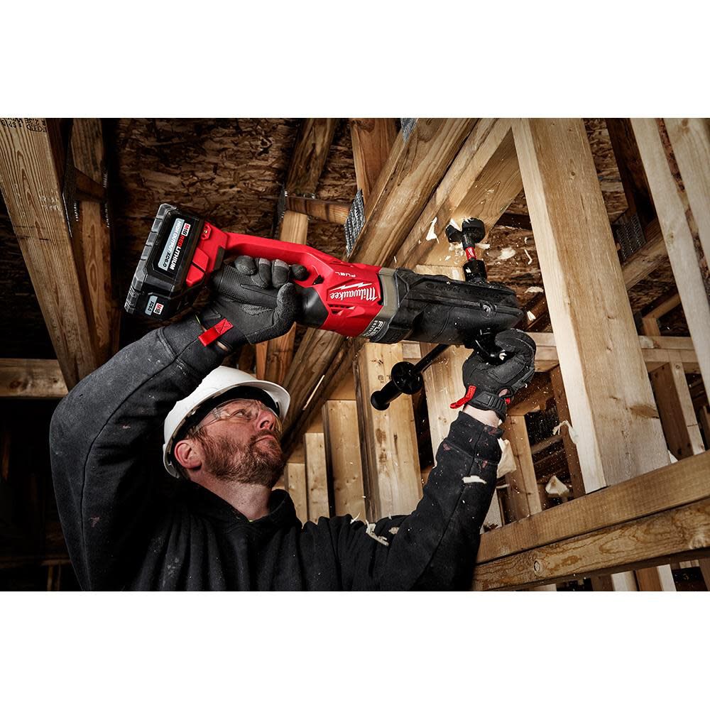 Milwaukee M18 FUEL Super Hawg Right Angle Drill QUIK LOK Bare
