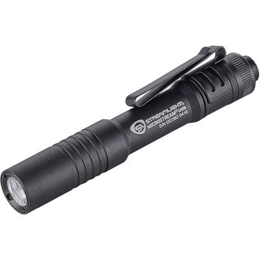 Streamlight MicroStream Black USB Rechargeable Pocket Flashlight