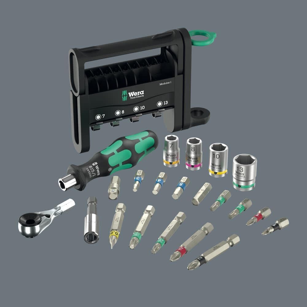 Wera Tools Chrome-Vanadium Tool-Check Modular Set 1, 50 Pieces, large image number 3