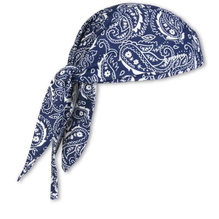 Ergodyne Chill Its 6615 High-Performance Do Rag, Cooling Navy