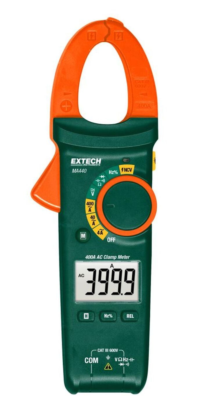 Extech 400 A Clamp Meter + NCV