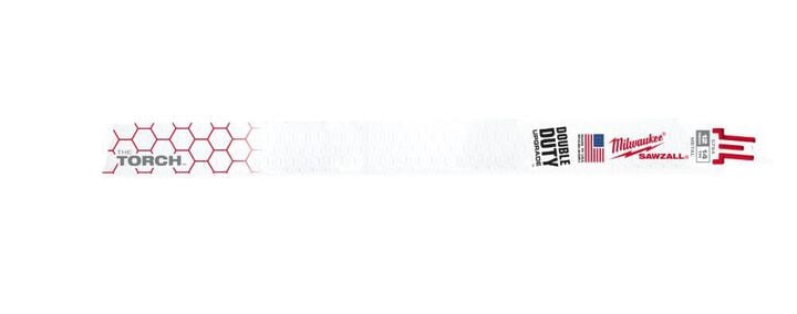 Milwaukee 12 in. 14 TPI THE TORCH SAWZALL Blades 5PK, large image number 13